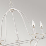 Quoizel Bradbury 5 Light Chandelier White