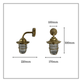 Lampfix Navigator Quinn Guard Outdoor Wall Lantern