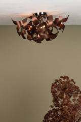 Dar Rawley 4 Light Flush Ceiling Light