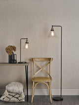 Dar Ray Floor Lamp Antique Brass and Glass –  from Amos Lighting + Home