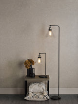 Dar Ray Floor Lamp Antique Brass and Glass –  from Amos Lighting + Home