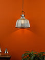 Dar Rhode Single Large Pendant Polished Chrome Smoked Glass –  from Amos Lighting + Home