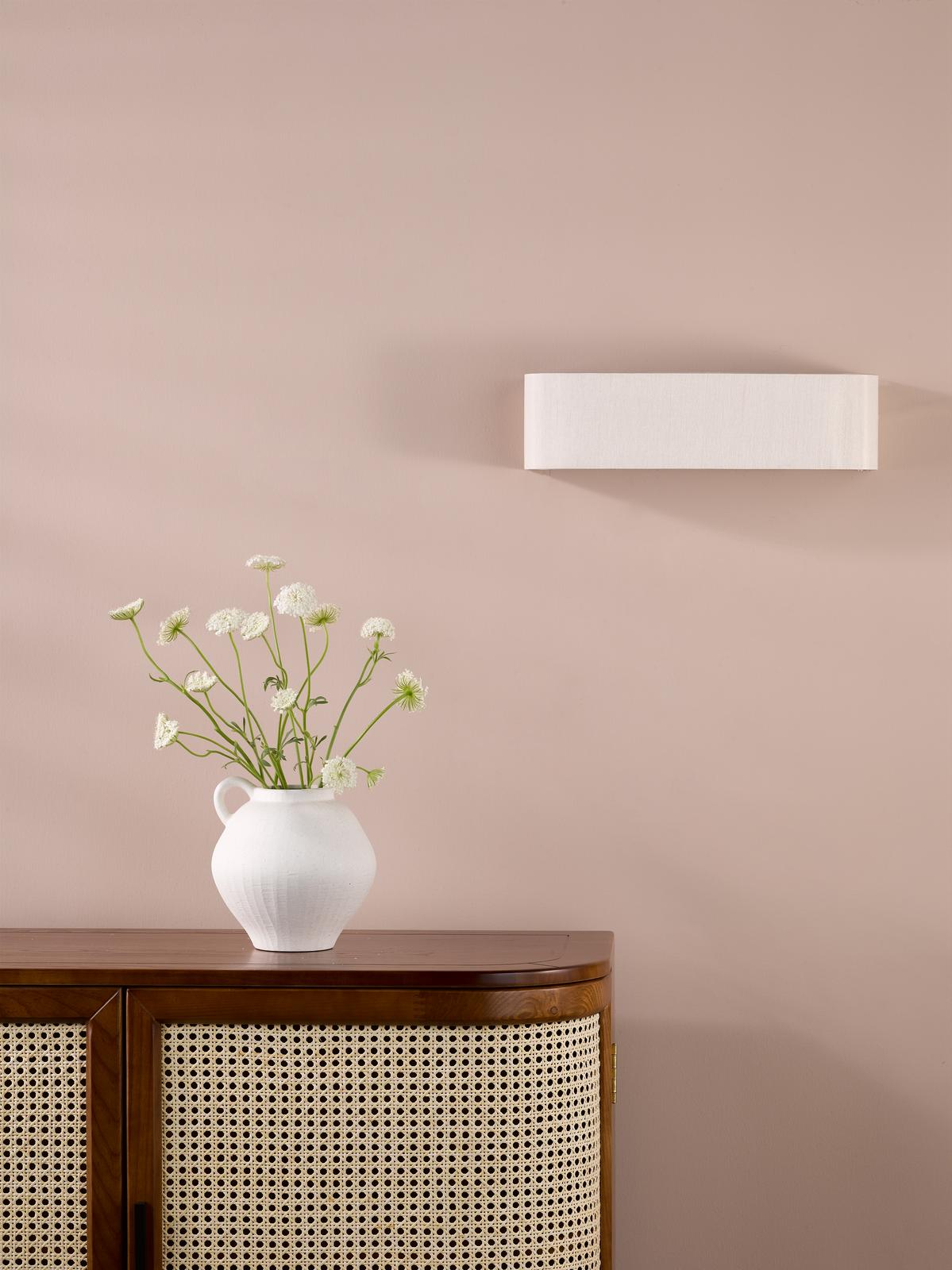 Dar Ronda 2 Light Wall Light Taupe