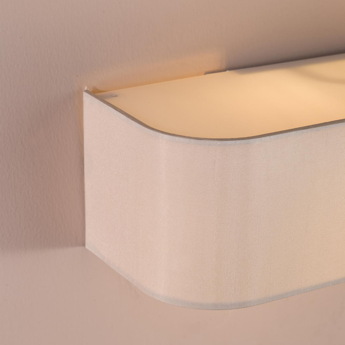 Dar Ronda 2 Light Wall Light Taupe