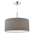 Dar Ronda 40cm 3 Light  Pendant Slate Grey –  from Amos Lighting + Home