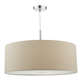 Dar Ronda 60cm 3 Light Pendant Ecru