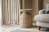 Nkuku Rampura Rattan Side Table