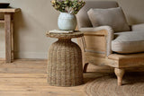 Nkuku Rampura Rattan Side Table