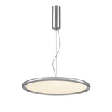 Franklite Roswell Polished Nickel LED Pendant Large