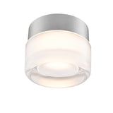 Franklite Roue Painted Grey LED Ceiling Light