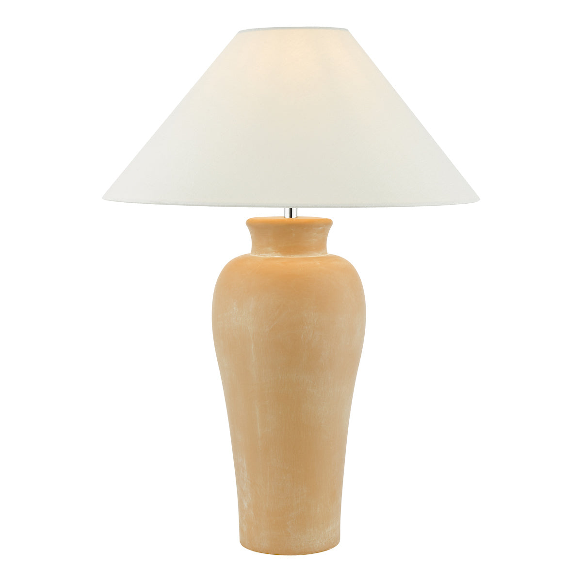 Dar Sasha Terracotta Table Lamp Base Only –  from Amos Lighting + Home