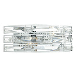 Dar Seville Wall Light Crystal & Polished Chrome –  from Amos Lighting + Home