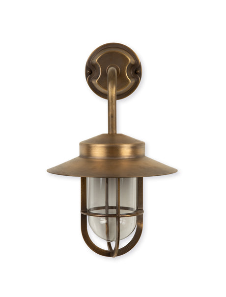 Garden Trading Hanwell Wall Light Antique Brass Finish