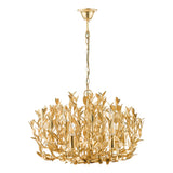 Dar Gold Silvius 9 Light Pendant Gold Leaf –  from Amos Lighting + Home