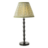 Dar Siyanda Table Lamp Black With Esther Green Shade