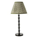 Dar Siyanda Table Lamp Black With Esther Green Shade