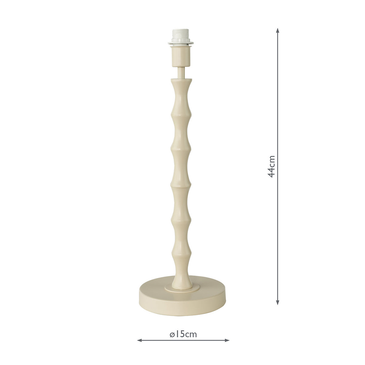 Dar Siyanda Table Lamp Cream Base Only