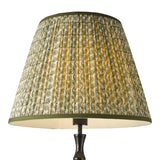 Dar Siyanda Floor Lamp Black With Esther Green Shade