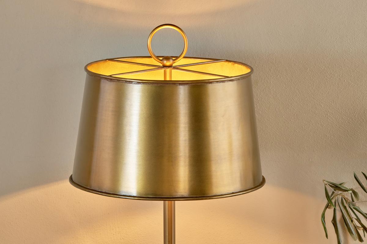 Nkuku Siwan Table Lamp Antique Brass