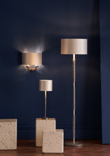 David Hunt Sloane Floor Lamp Pewter Base Only