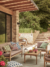 David Hunt Solent Outdoor Wall Light Black and Glass