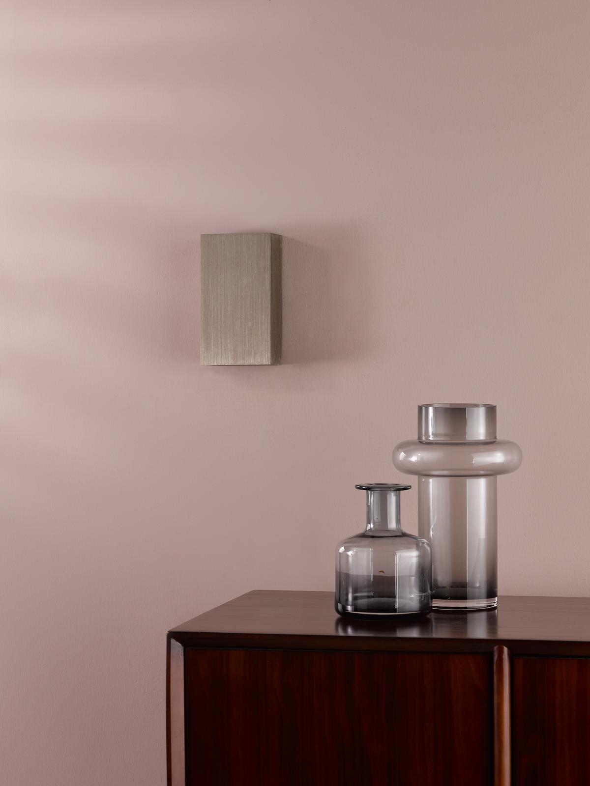 Dar Soven 2 Light Wall Light Satin Bronze