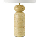 Dar Soyala Table Lamp Brown With Shade
