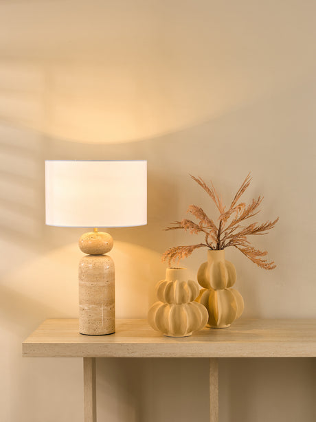 Dar Soyala Table Lamp Brown Base Only