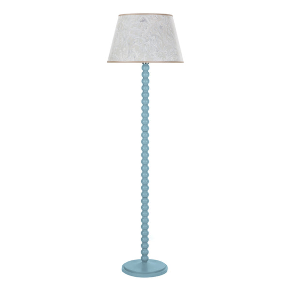 Olika FLOOR LAMP BRID ブルー Dar Spool Floor Lamp Blue Base Only – Amos Lighting + Home