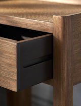 Garden Trading Chesterton Side Table With Drawer Bayur Wood, Natural