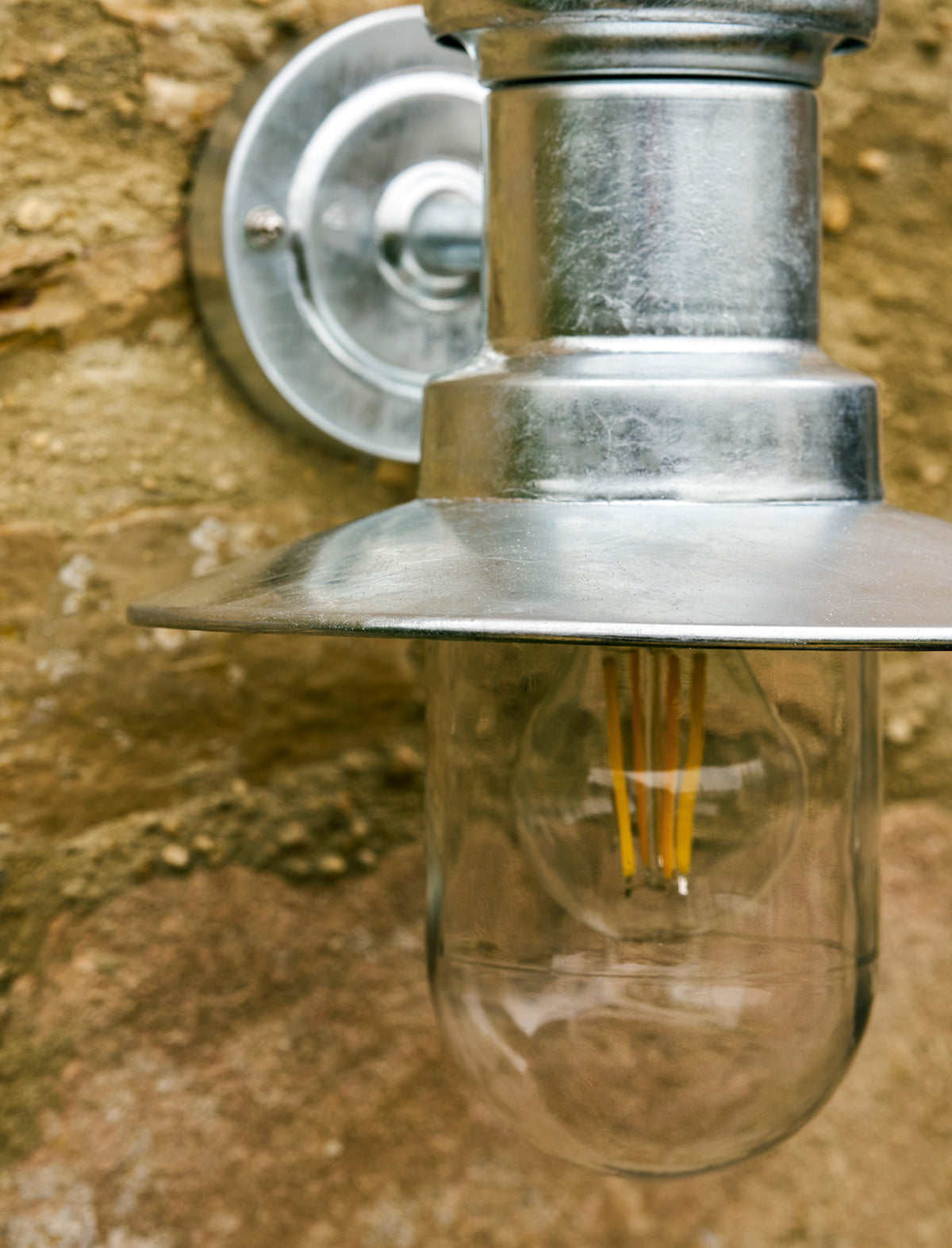Garden Trading St Ives Ships Light - Galvanised Steel, Silver