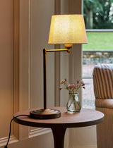 Garden Trading Peartree Table Lamp with Shade Antique Bronze