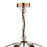 Dar Symbol 3 Light Pendant Petrol Copper –  from Amos Lighting + Home