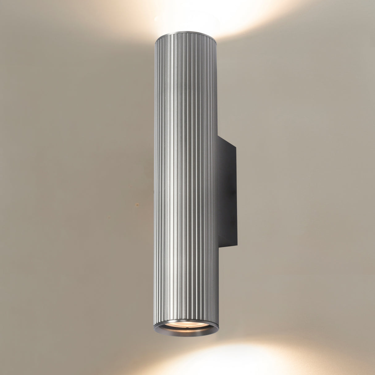 Franklite Scout Satin Nickel Wall Light