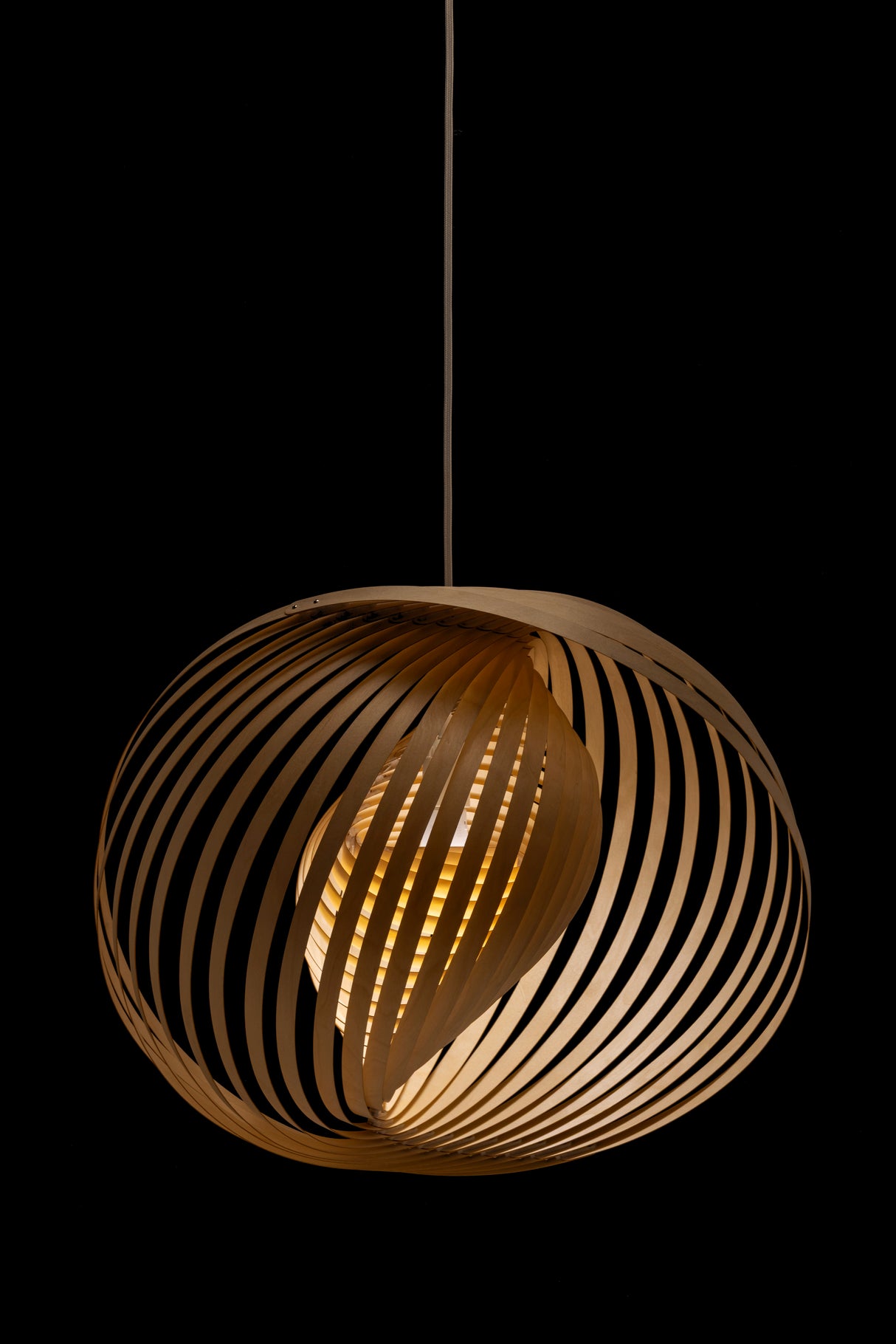 Secto Adilo 8200 Fold Out Pendant Lamp Natural Birch