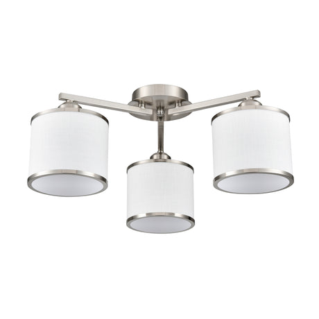 Franklite Sirius 3lt Fitting in Satin Nickel