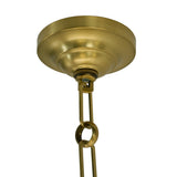 Soho Lighting The Dean Pendant Light Lacquered Aged Brass