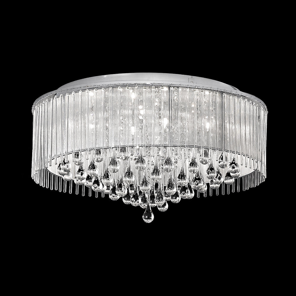 Franklite Spirit Large Flush Ceiling Light