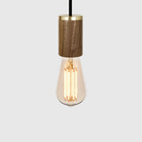 Tala Squirrel Cage Pendant Set Walnut