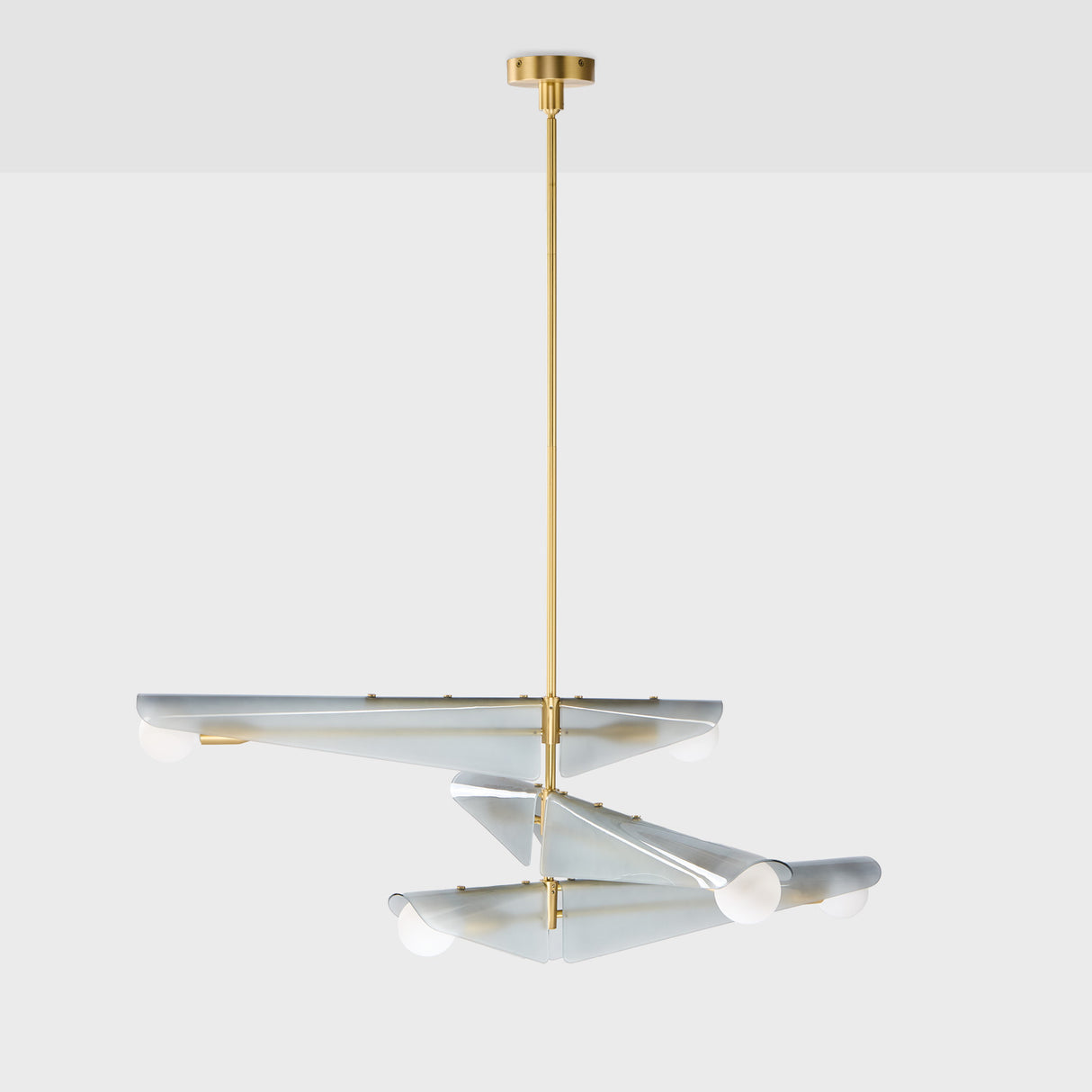 Tala Sycamore Chandelier 3 Tiers in Dawn Grey