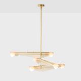 Tala Sycamore Chandelier 3 Tiers in Dusk Pink