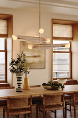 Tala Sycamore Chandelier 3 Tiers in Dawn Grey