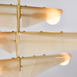 Tala Sycamore Chandelier 3 Tiers in Dusk Pink