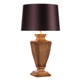 David Hunt Tallow Table Lamp Beech Base Only