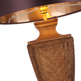 David Hunt Tallow Table Lamp Beech Base Only