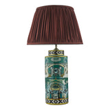 Dar Gold Collection Teisha Table Lamp Green/Gold Animal Motif Base –  from Amos Lighting + Home