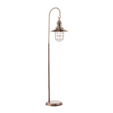 Dar Terrace Floor Lamp Antique Copper