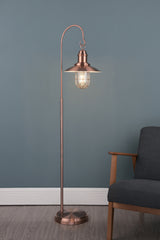 Dar Terrace Floor Lamp Antique Copper available from: Amos Lighting