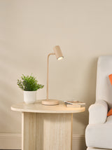 Dar Thierry Desk Lamp Matt Taupe