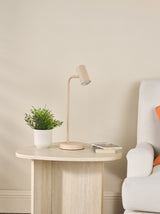 Dar Thierry Desk Lamp Matt Taupe